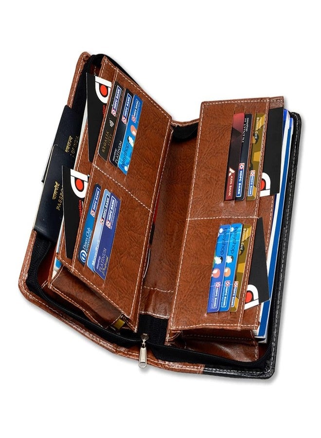 COI Vegan Leather Checkbook Cover for Men & Women Checkbook Holder Wallet RFID Blocking | Set of 3… - Image 4